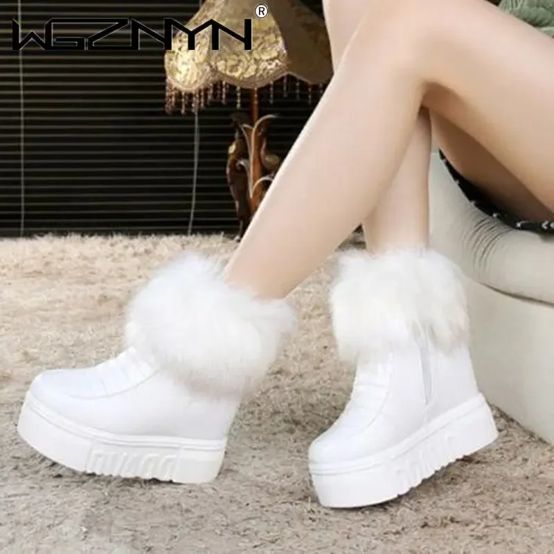 Women'S Fashion Riding Boots - أزياء المرأة الارتفاع زيادة حذاء من