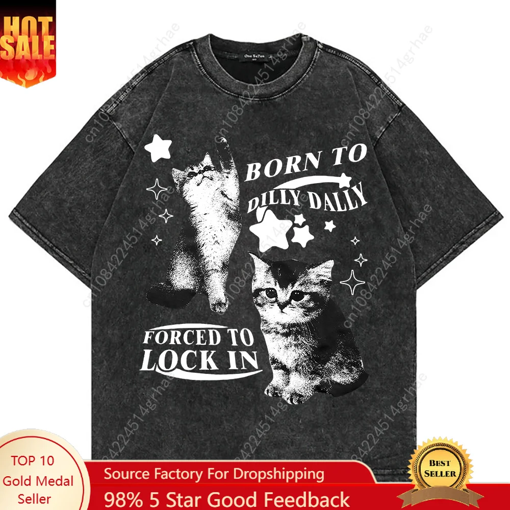 Women'S Fashion Graphic Tees - تي شيرت قطني 100% بتصميم Y2K