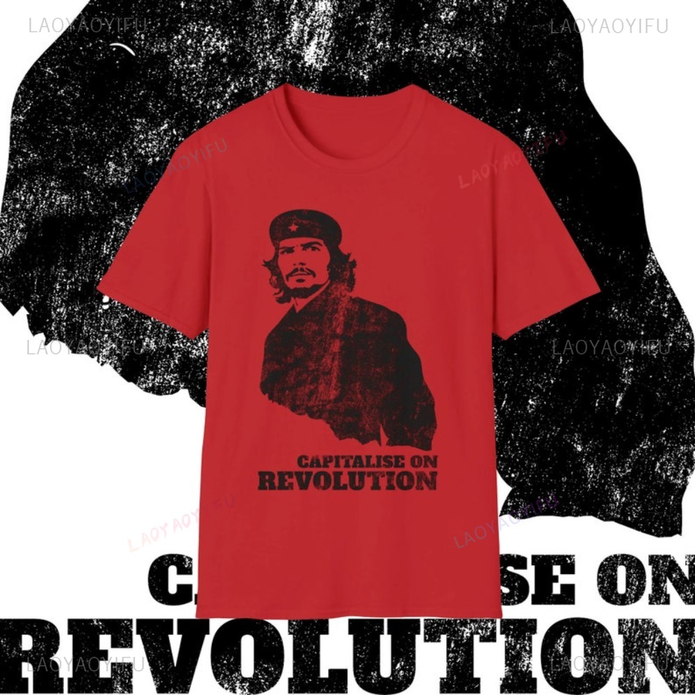 Women'S Fashion Revolution - تشي غيفارا كابالايز على الثورة تي