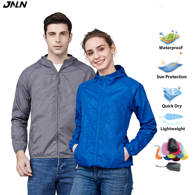 Women'S Fashion Rain Jacket - JNLN للجنسين معطف للرياضة الرجال النساء