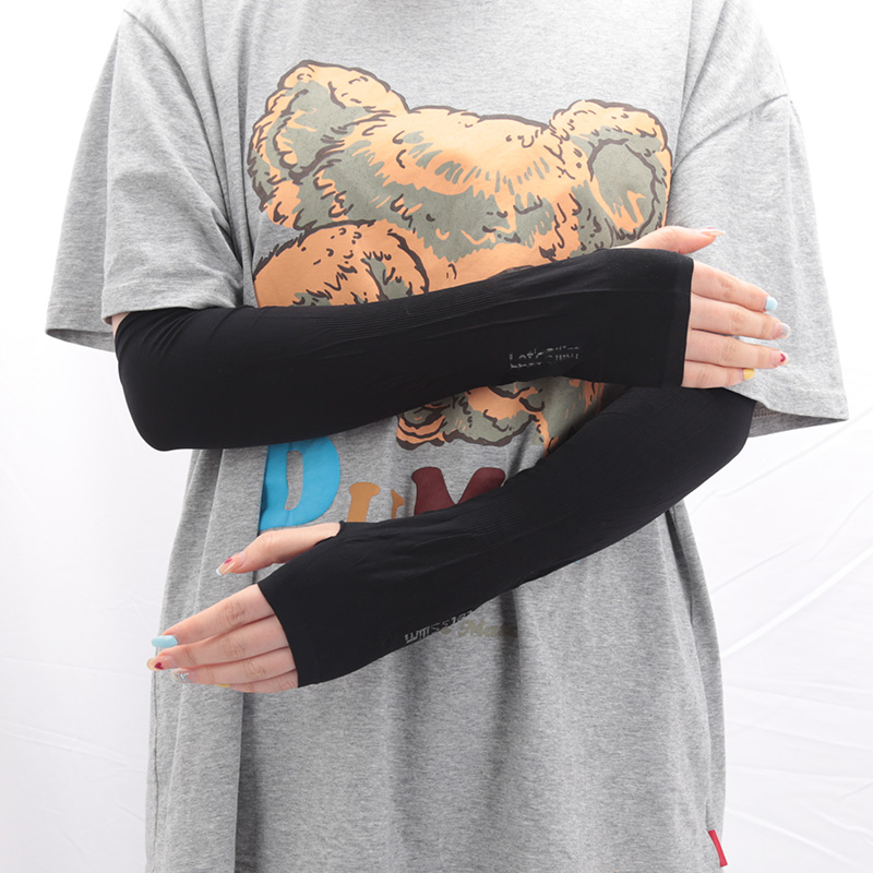 جديد الحرير الجليد كم واقية من - مراجعة Women'S Fashion Gloves وسعره