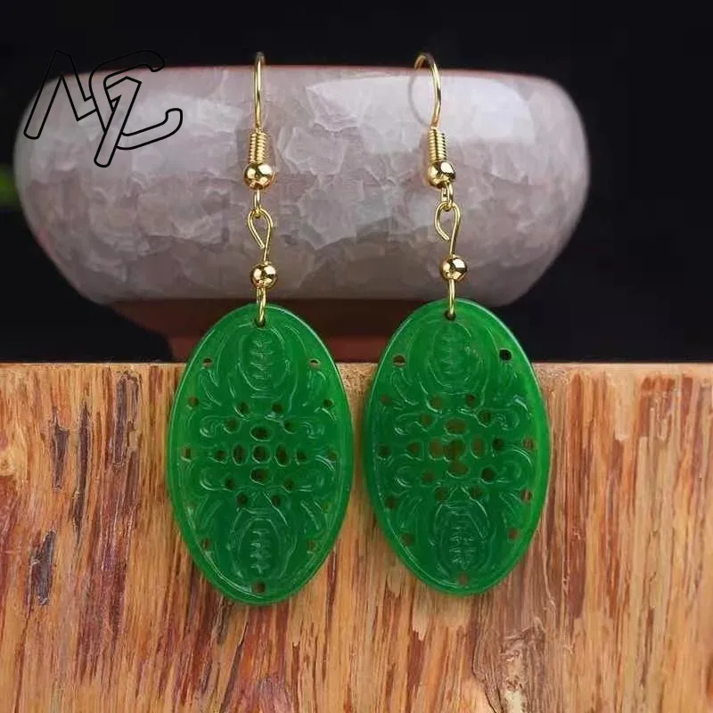 925 الفضة الطبيعية الخضراء الي - مراجعة Women Fashion Jewellery وسعره