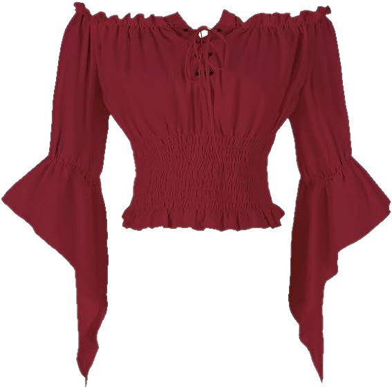 ملابس نسائية بتصميم عتيق مستوح - مراجعة Off Shoulder Top وسعره