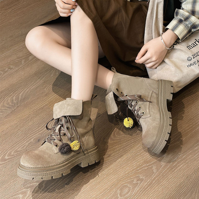 الخريف فو الجلد المدبوغ حذاء م - مراجعة Women'S Fashion Riding Boots وسعره
