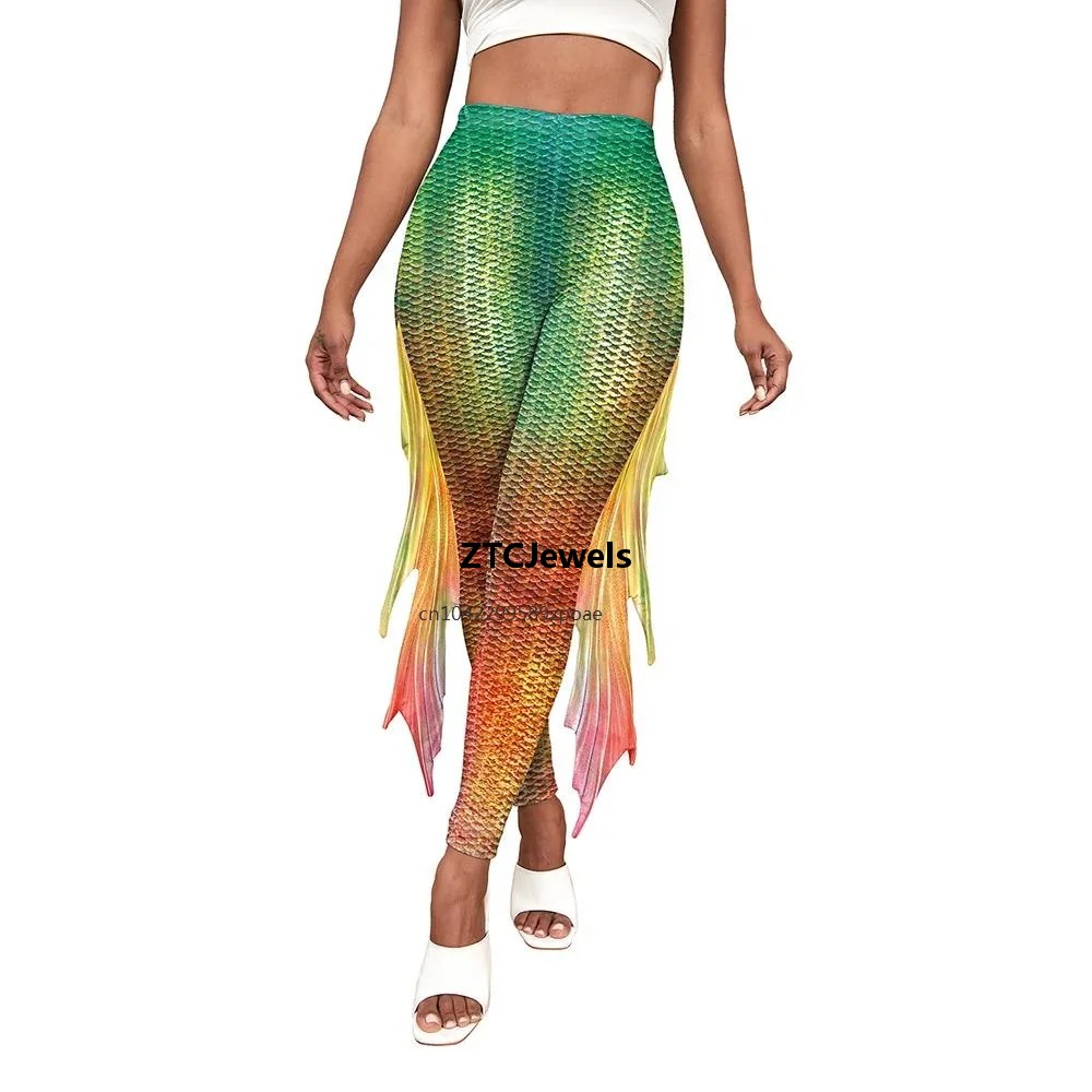 بنطلون ليجنز مطبوع بتصميم حراش - مراجعة Women'S Fashion Leggings وسعره