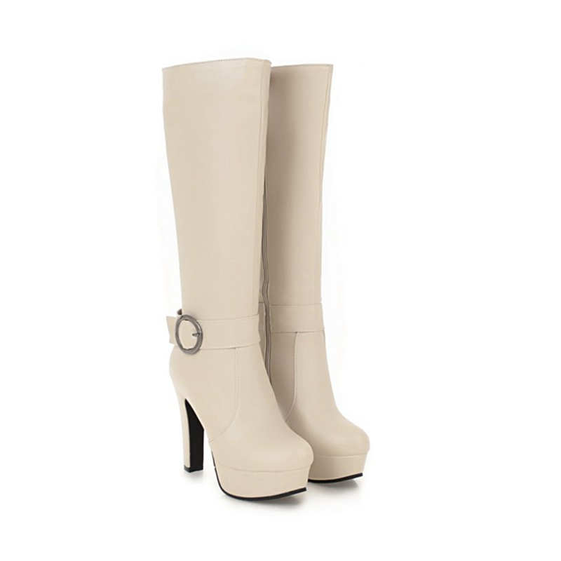 حذاء برقبة للركبة النساء موضة  - مراجعة Women'S Fashion Riding Boots وسعره