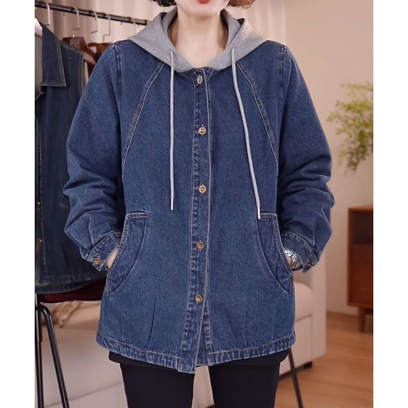 جاكيت دينيم أوروبي عالي الجودة - مراجعة Women Fashion Jeans Top وسعره