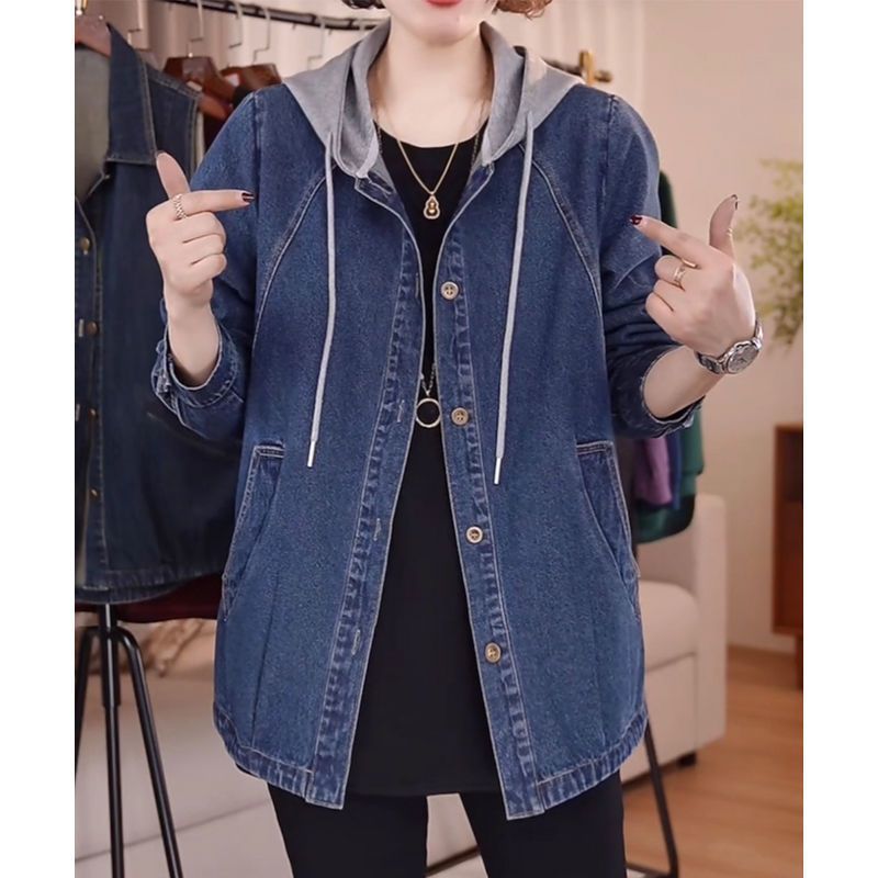 جاكيت دينيم أوروبي عالي الجودة - مراجعة Women Fashion Jeans Top وسعره