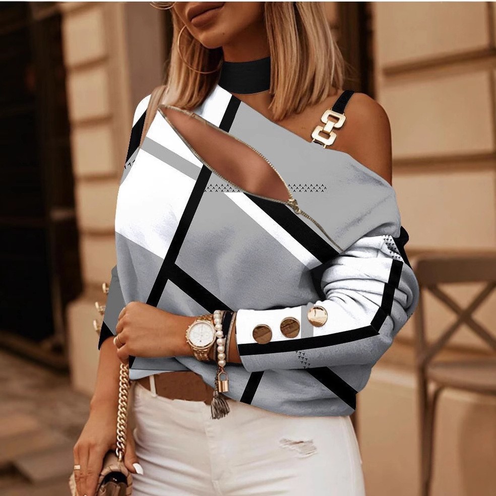 بلوزة نسائية بكتف مكشوف مع تفا - مراجعة Off Shoulder Top وسعره