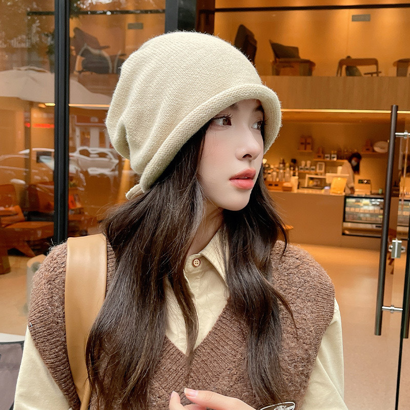 محبوك بونيه اغطية الإناث شتاء  - مراجعة Women'S Fashion Hats وسعره