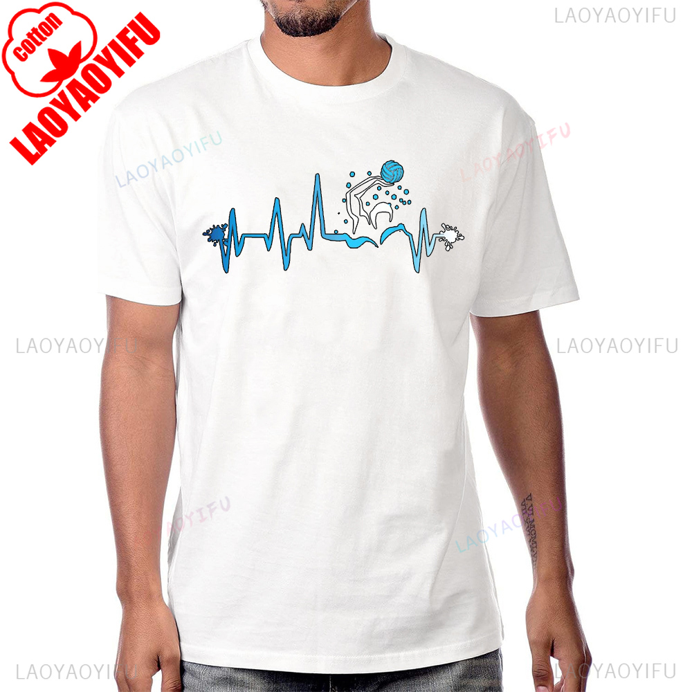 لاعب بولو الماء ضربات القلب ال - مراجعة Women'S Fashion Graphic Tees وسعره