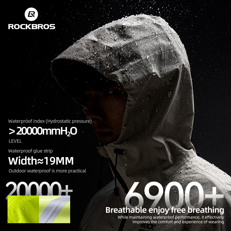 ROCKBROS مقاوم للماء سترة ركوب - مراجعة Women'S Fashion Rain Jacket وسعره