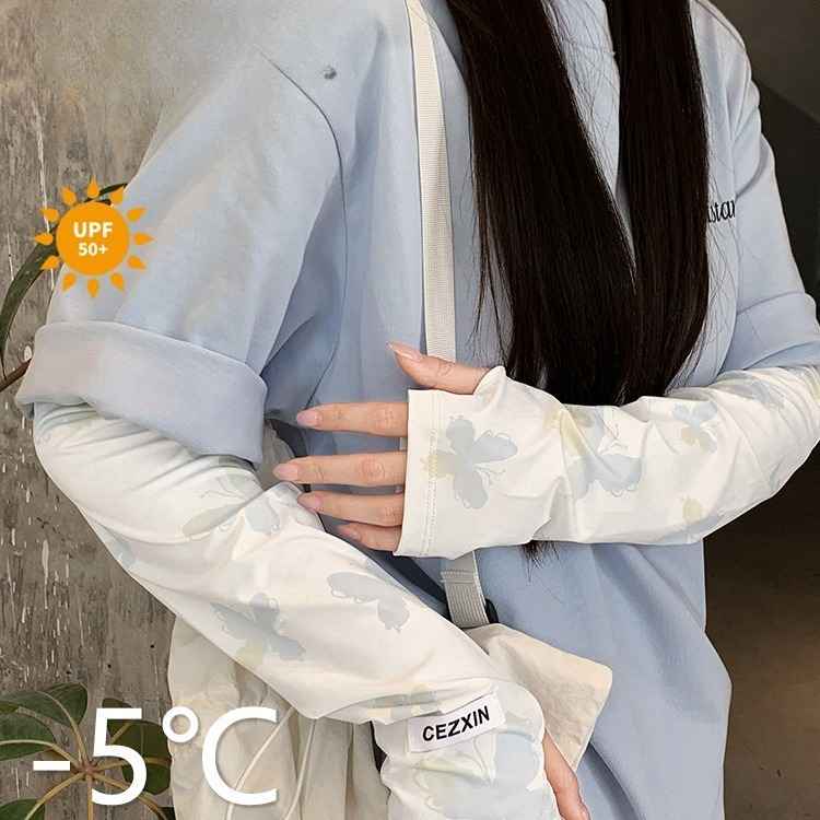 أكمام واقية من الشمس جديدة بتص - مراجعة Women'S Fashion Gloves وسعره