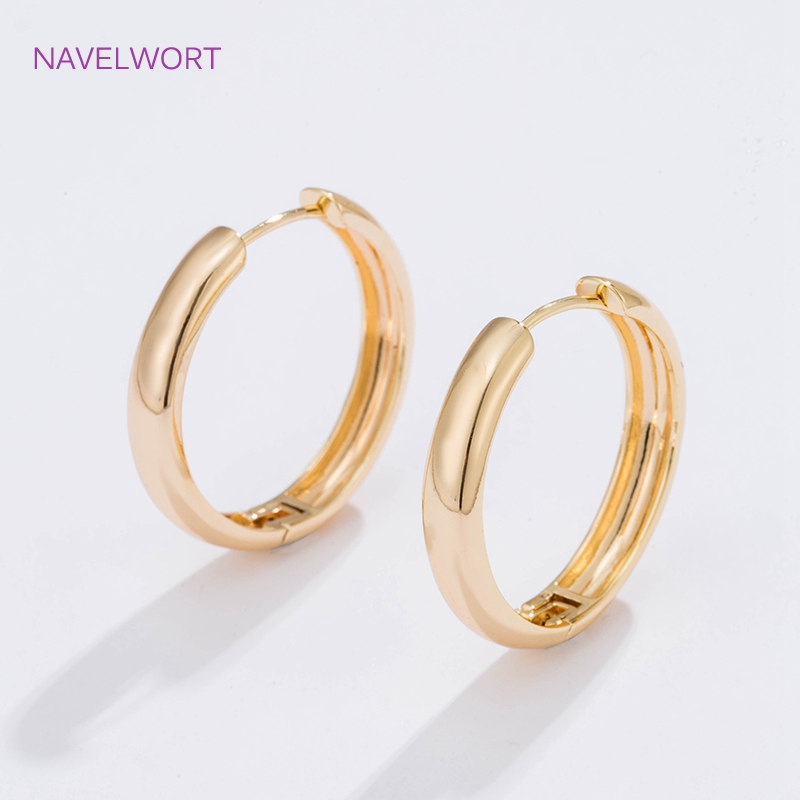 6 أحجام من الأقراط الدائرية ال - مراجعة Women Fashion Jewellery وسعره