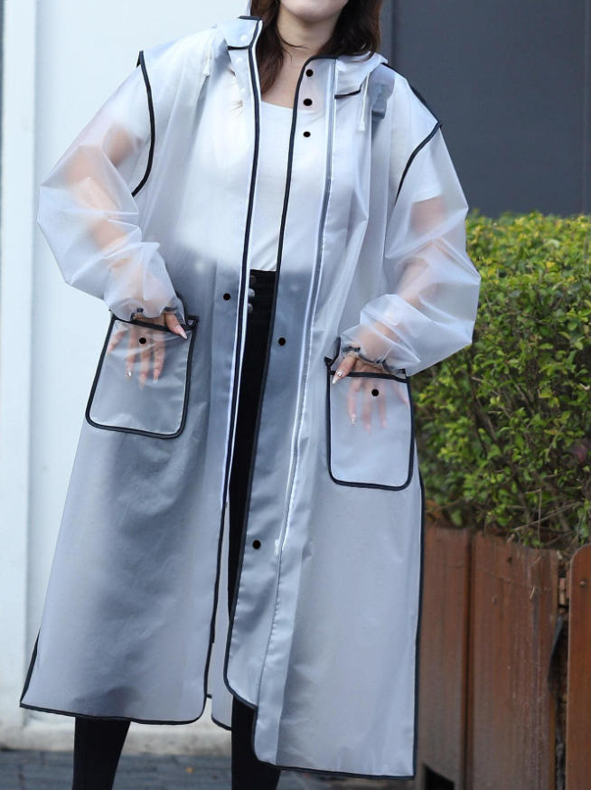 معطف واق من المطر متعدد الوظائ - مراجعة Women'S Fashion Rain Jacket وسعره