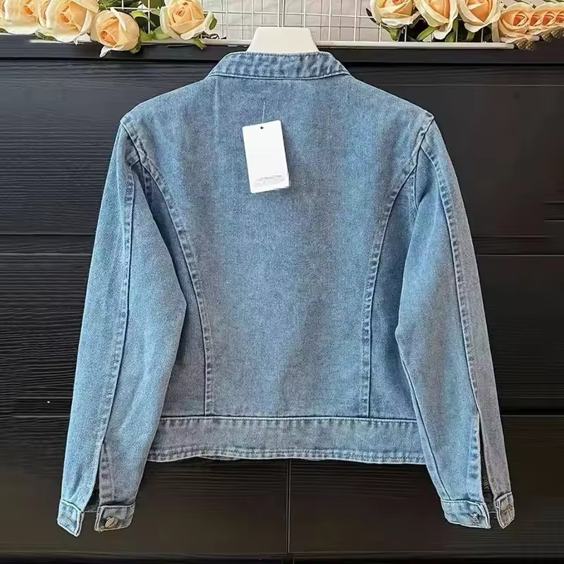 2025 ربيع الخريف موضة جديدة ال - مراجعة Women Fashion Jeans Top وسعره