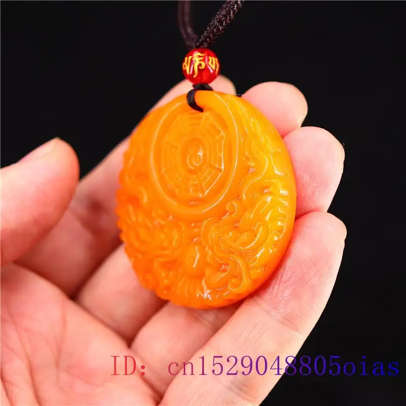 الأصفر اليشم قلادة على شكل تني - مراجعة Women Fashion Jewellery وسعره