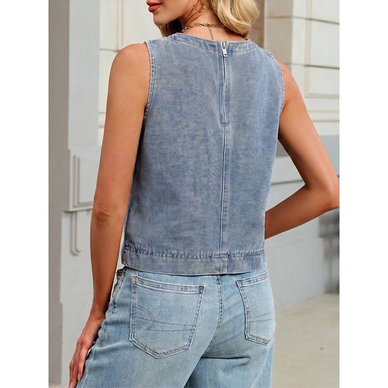 Benuynffy سترة جينز نسائية كاج - مراجعة Women Fashion Jeans Top وسعره