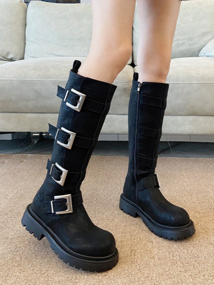 أحذية نسائية عصرية متعددة الأح - مراجعة Women'S Fashion Riding Boots وسعره