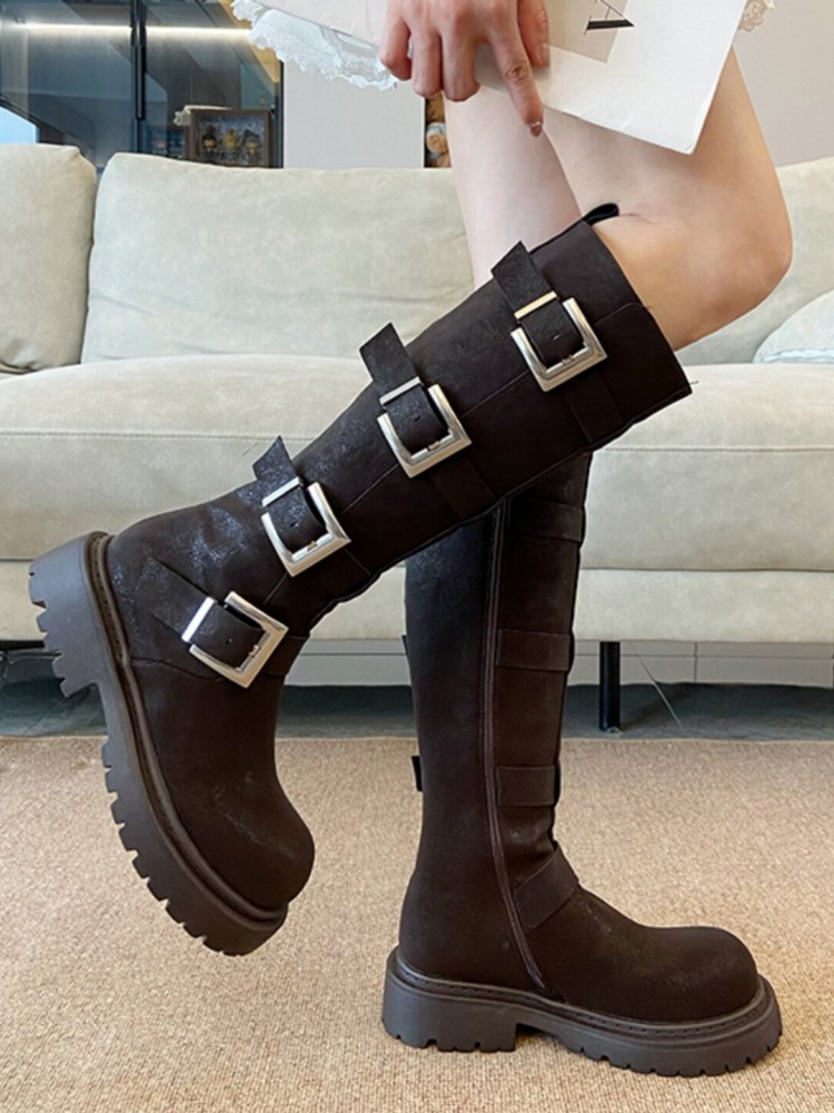 أحذية نسائية عصرية متعددة الأح - مراجعة Women'S Fashion Riding Boots وسعره