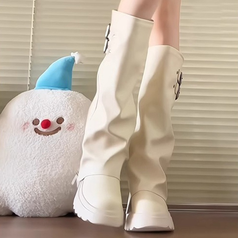 فاسق نمط الربط سميكة القاع الن - مراجعة Women'S Fashion Riding Boots وسعره