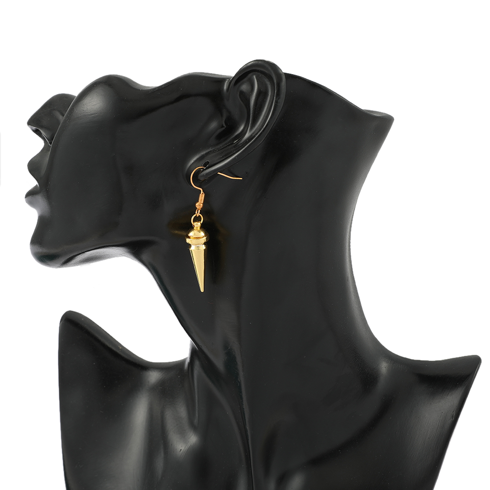 أقراط أنيمي عصرية ذهبية اللون  - مراجعة Women Fashion Jewellery وسعره