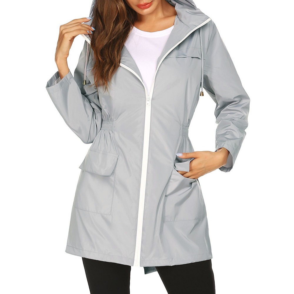 نساء موضة كل الفصول في الهواء  - مراجعة Women'S Fashion Rain Jacket وسعره