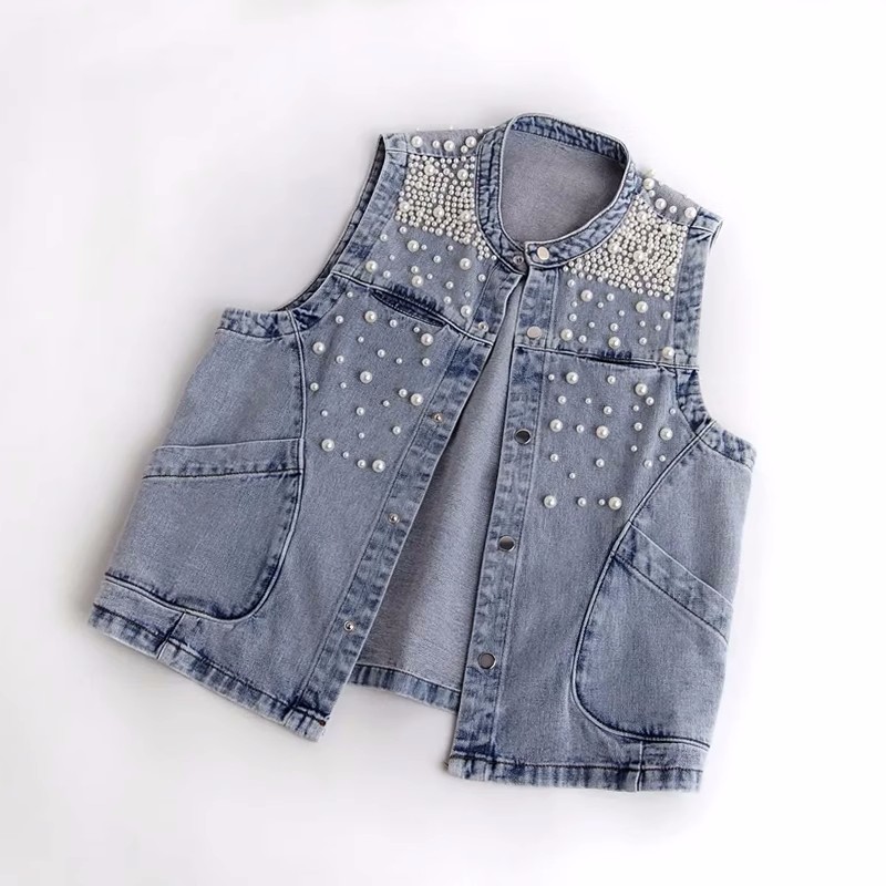 سترة نسائية صيفية جديدة لعام 2 - مراجعة Women Fashion Jeans Top وسعره