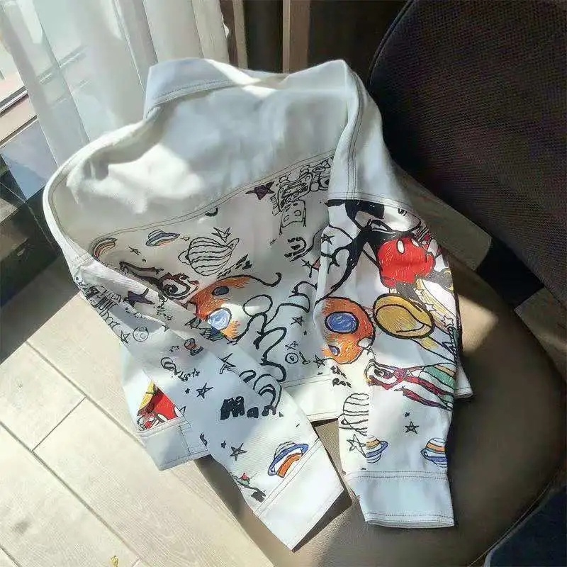 الكورية الإناث الموضة الترفيه  - مراجعة Women Fashion Jeans Top وسعره