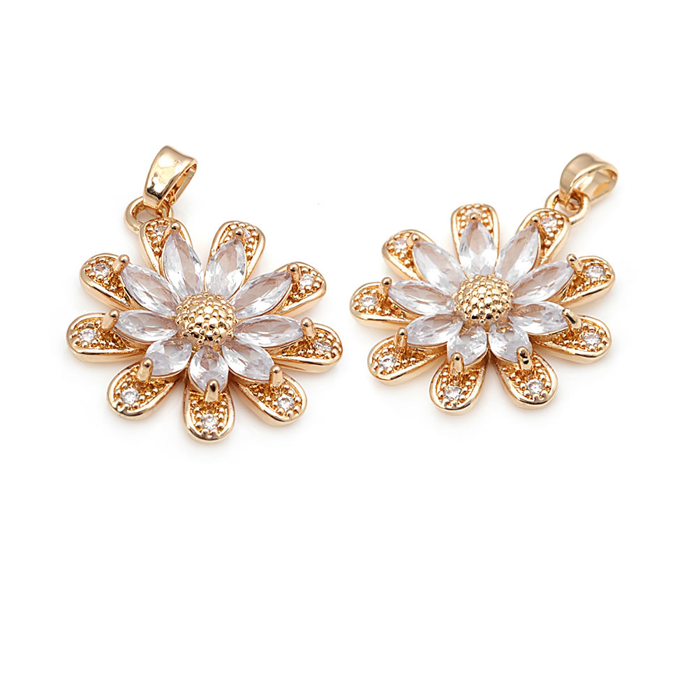 قلادات على شكل زهرة الشمس من ا - مراجعة Women Fashion Jewellery وسعره
