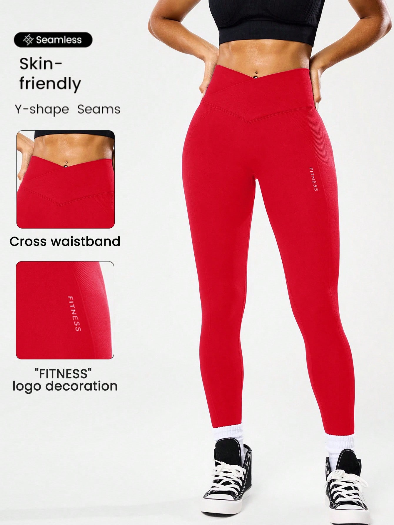 بنطلون يوجا نسائي عالي الخصر ب - مراجعة Women'S Fashion Leggings وسعره