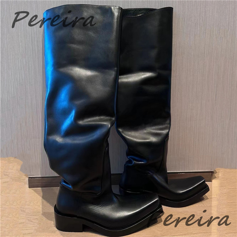 سميكة سوليد فوق الركبة الأحذية - مراجعة Women'S Fashion Riding Boots وسعره