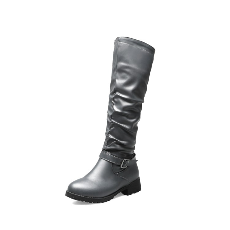 أحذية نسائية طويلة حتى الركبة  - مراجعة Women'S Fashion Riding Boots وسعره