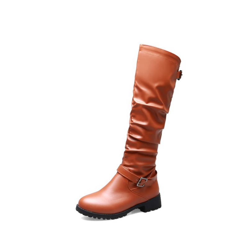 أحذية نسائية طويلة حتى الركبة  - مراجعة Women'S Fashion Riding Boots وسعره