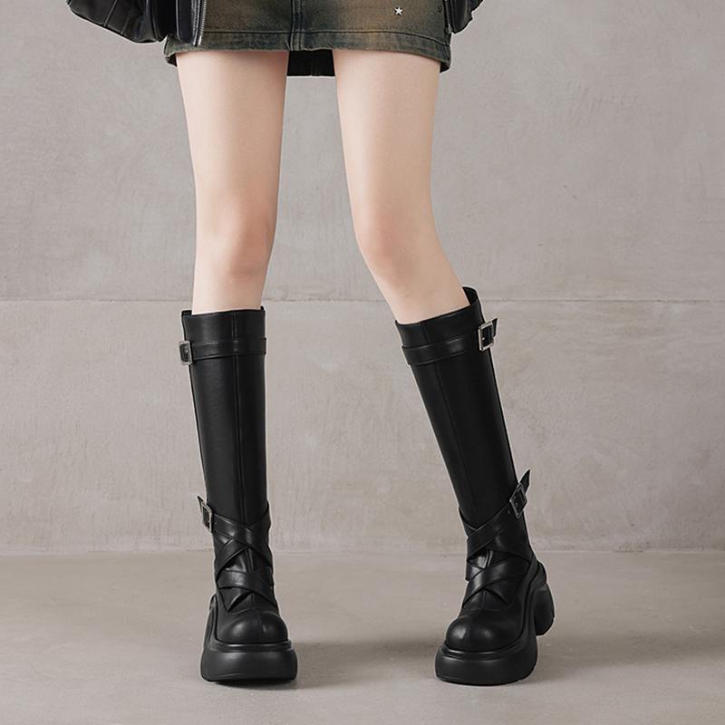 كرازينغ بوت البقرة انقسام الجل - مراجعة Women'S Fashion Riding Boots وسعره